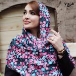 شال بهاره گل گلی - مانتو پاتریس رشت