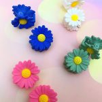 کلیپس مو بابونه کوچک رنگی - مانتو پاتریس رشت