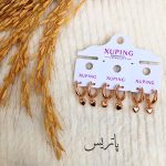 گوشواره قلبی طلایی- مانتو پاتریس رشت