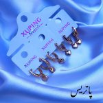 گوشواره قلبی طلایی- مانتو پاتریس رشت