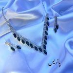 نیم ست نگین سبز - مانتو پاتریس رشت