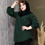 مانتو لینن جلوبسته - مانتو پاتریس رشت