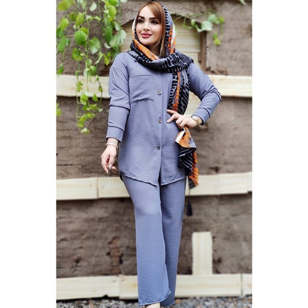 ست مانتو شلوار ابروبادی - مانتو پاتریس رشت