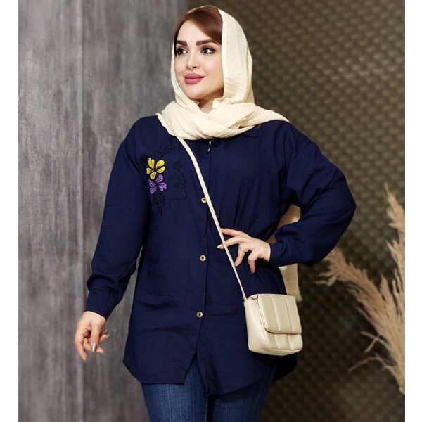 36600383-1-min مانتو کرسپو گلدوزی چهره - مانتو پاتریس رشت