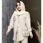 مانتو کرسپو گلدوزی چهره - مانتو پاتریس رشت