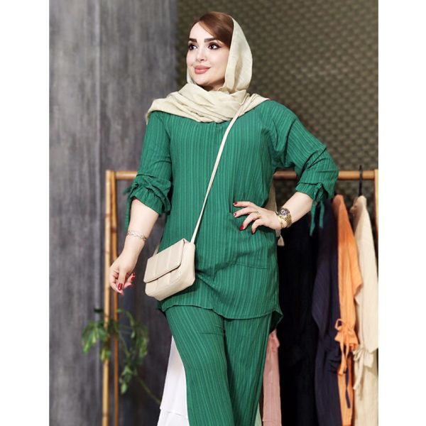 36600384-11-min ست کراش آستین منگوله - مانتو پاتریس رشت