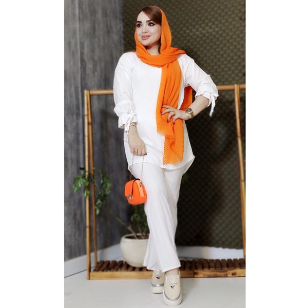 36600384-2-min ست کراش آستین منگوله - مانتو پاتریس رشت