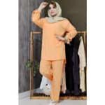 ست کراش آستین منگوله - مانتو پاتریس رشت