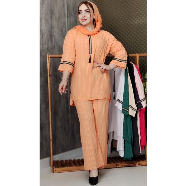 ست کراش منگوله دار - مانتو پاتریس رشت