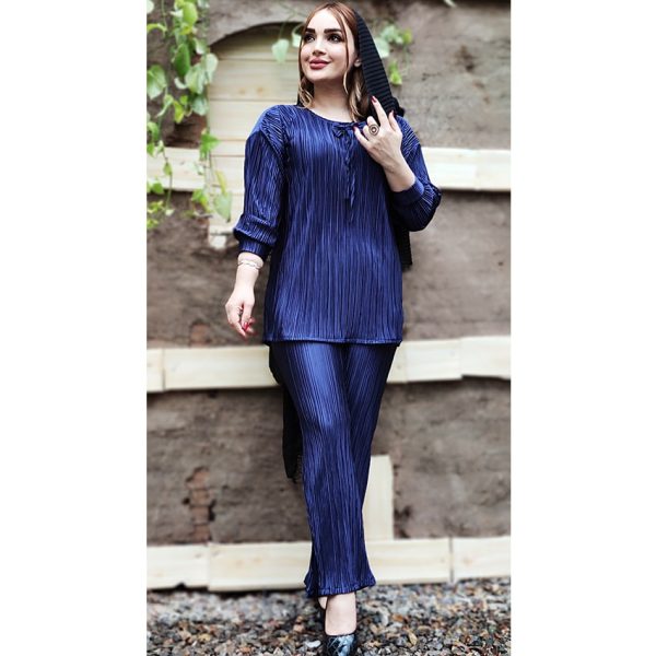 36600391-7-min ست شومیز شلوار پلیسه ساتن - مانتو پاتریس رشت