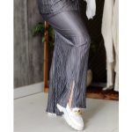 ست شومیز شلوار پلیسه ساتن