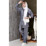 ست شومیز شلوار پلیسه ساتن