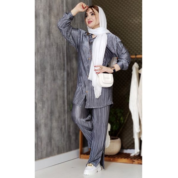 36600392-5-min ست شومیز شلوار پلیسه ساتن