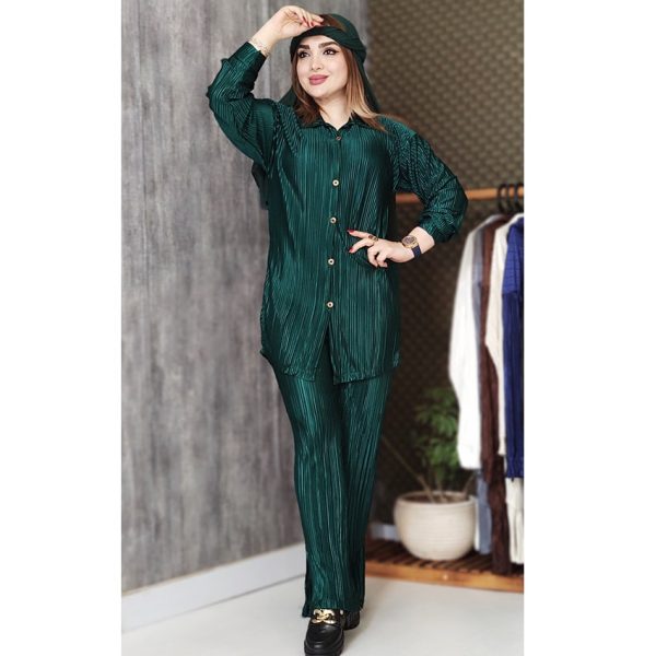 36600392-8-min ست شومیز شلوار پلیسه ساتن