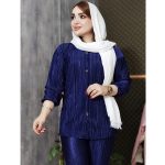 ست ساتن پلیسه آستین کشی