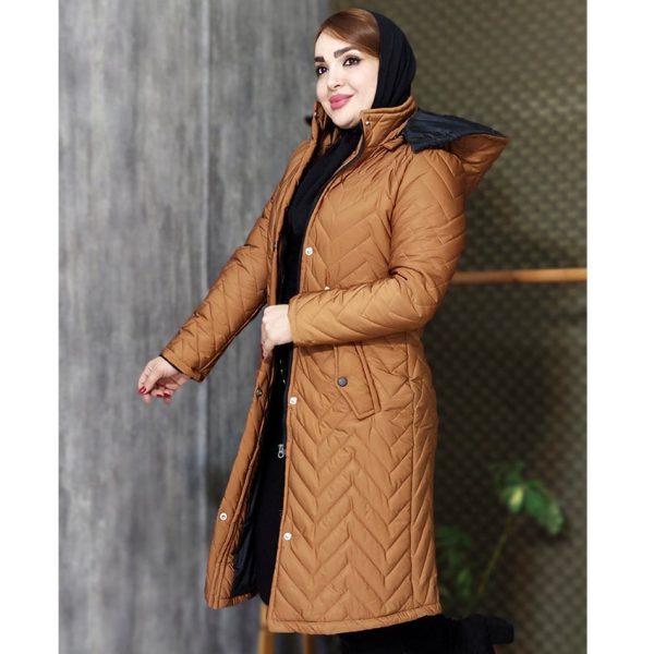 کاپشن بلند کمرگت - مانتو پاتریس رشت