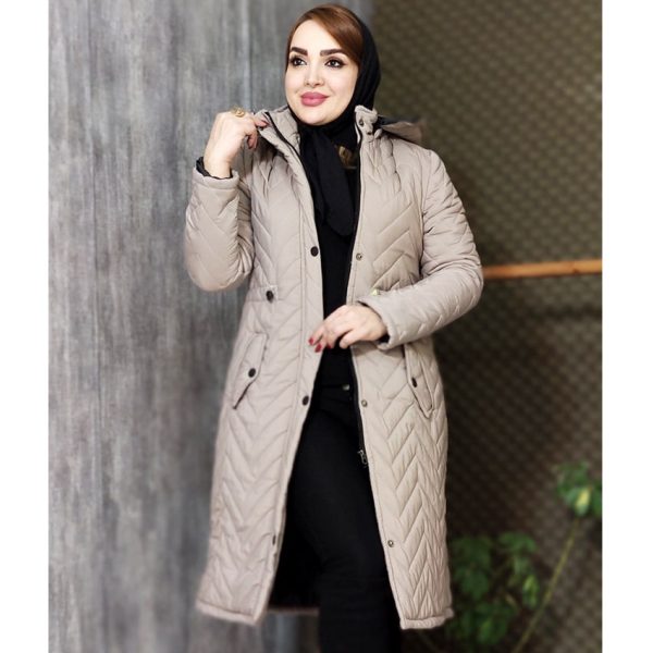 کاپشن بلند کمرگت - مانتو پاتریس رشت