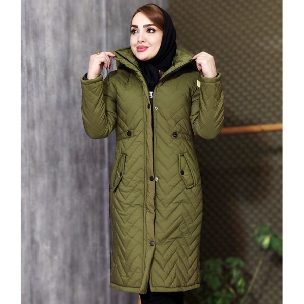 کاپشن بلند کمرگت - مانتو پاتریس رشت