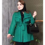 مانتو حصیری دو یقه - مانتو پاتریس رشت