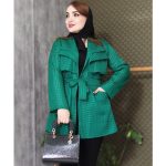 مانتو حصیری دو یقه - مانتو پاتریس رشت