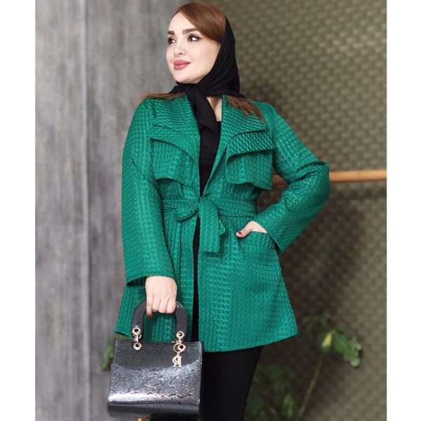 مانتو حصیری دو یقه - مانتو پاتریس رشت