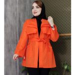 مانتو حصیری دو یقه - مانتو پاتریس رشت