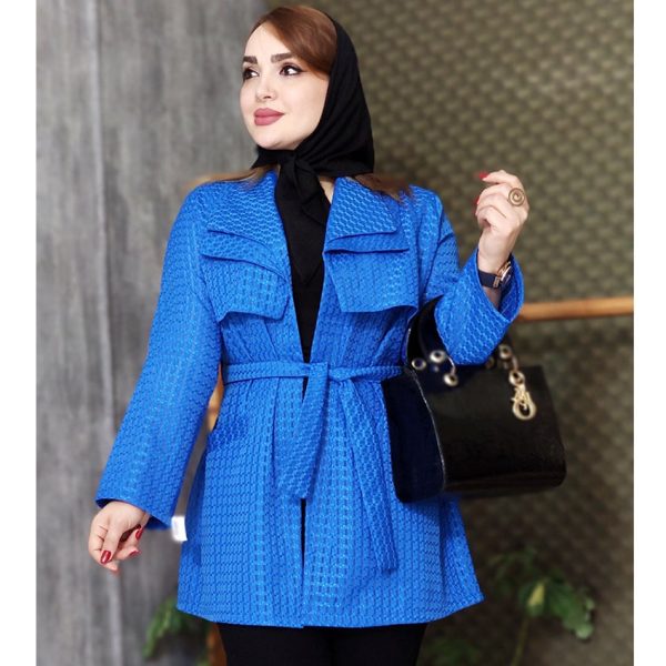 مانتو حصیری دو یقه - مانتو پاتریس رشت