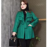 مانتو حصیری دو یقه - مانتو پاتریس رشت