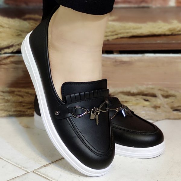 کالج مشکی سگک کلید - مانتو پاتریس رشت