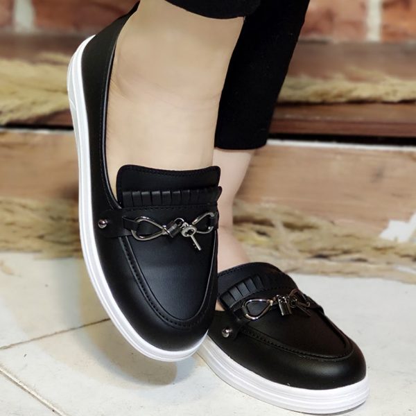 کالج مشکی سگک کلید - مانتو پاتریس رشت