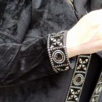 مانتو مخمل نوار دوزی - مانتو پاتریس رشت