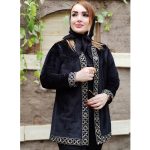 مانتو مخمل نوار دوزی - مانتو پاتریس رشت