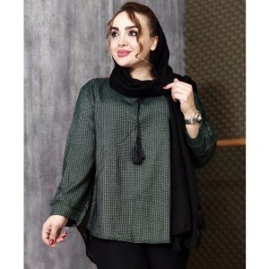 تونیک جلوبسته راه راه - مانتو پاتریس رشت