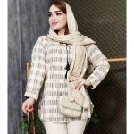 تونیک جلوبسته مخمل کریشه - مانتو پاتریس رشت