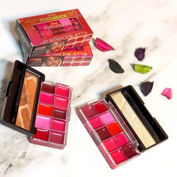 پالت رژ لب 10 رنگی - مانتو پاتریس رشت