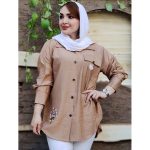 مانتو جیب بابونه کرسپو - مانتو پاتریس رشت
