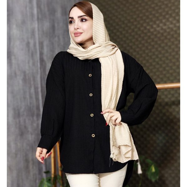 مانتو یقه دار ژاکارد - مانتو پاتریس رشت