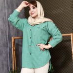 مانتو یقه دار ژاکارد - مانتو پاتریس رشت