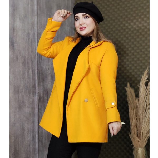 پالتو فوتر یقه آرشال - مانتو پاتریس رشت