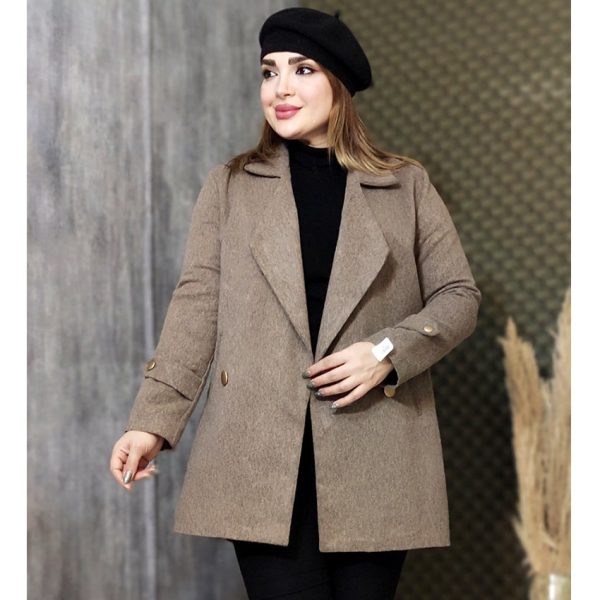 پالتو فوتر یقه آرشال - مانتو پاتریس رشت