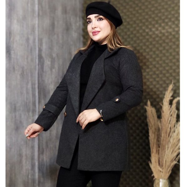 پالتو فوتر یقه آرشال - مانتو پاتریس رشت