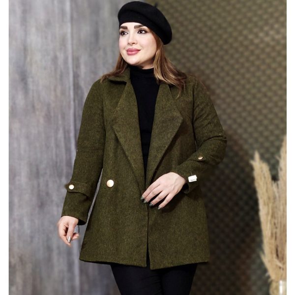 پالتو فوتر یقه آرشال - مانتو پاتریس رشت