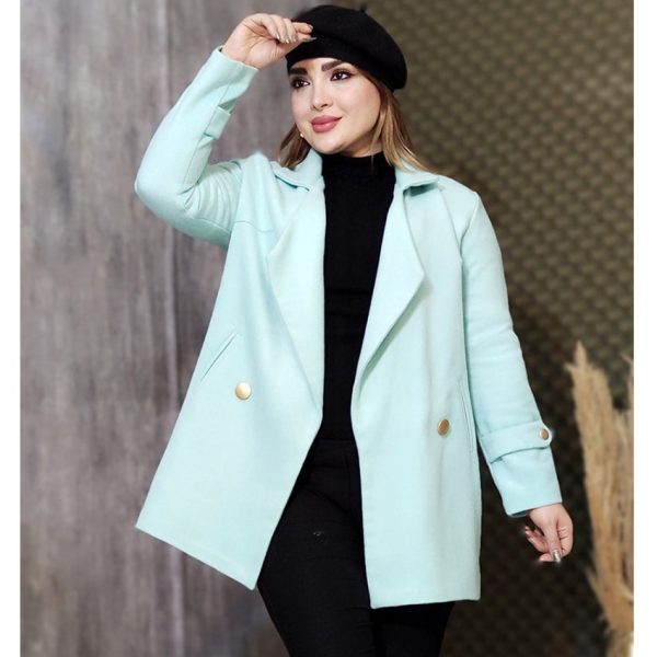 پالتو فوتر یقه آرشال - مانتو پاتریس رشت