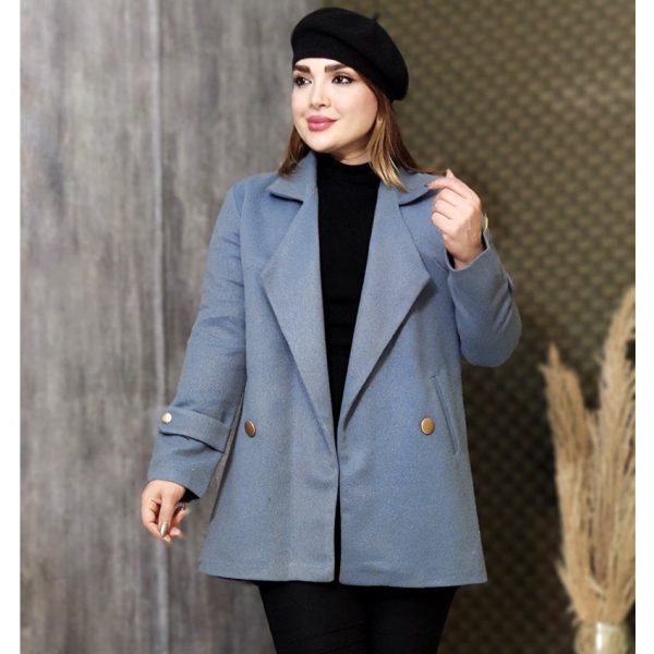 پالتو فوتر یقه آرشال - مانتو پاتریس رشت