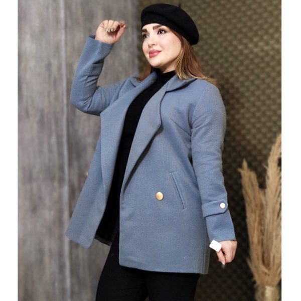 پالتو فوتر یقه آرشال - مانتو پاتریس رشت