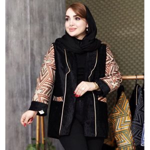 مانتو مخمل خرجکار - مانتو پاتریس رشت