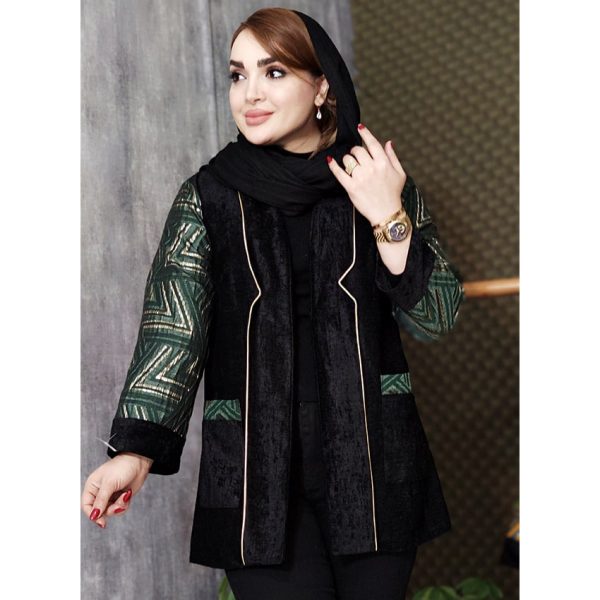 مانتو مخمل خرجکار - مانتو پاتریس رشت