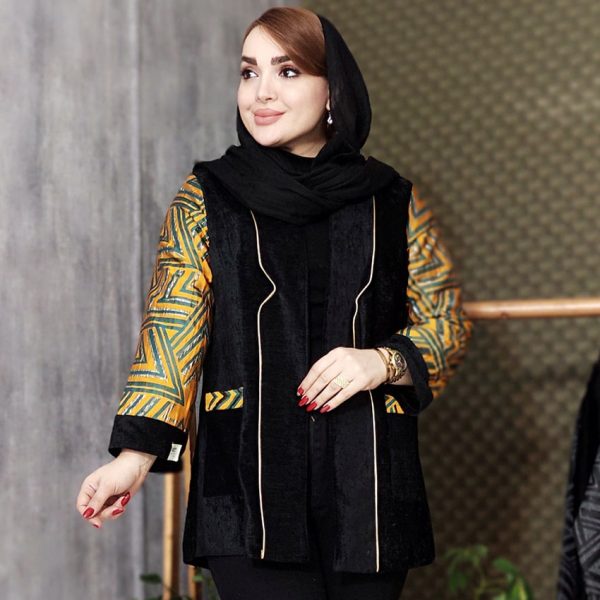 مانتو مخمل خرجکار - مانتو پاتریس رشت