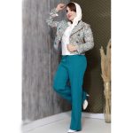 ست کت شلوار ژاکارد - مانتو پاتریس رشت