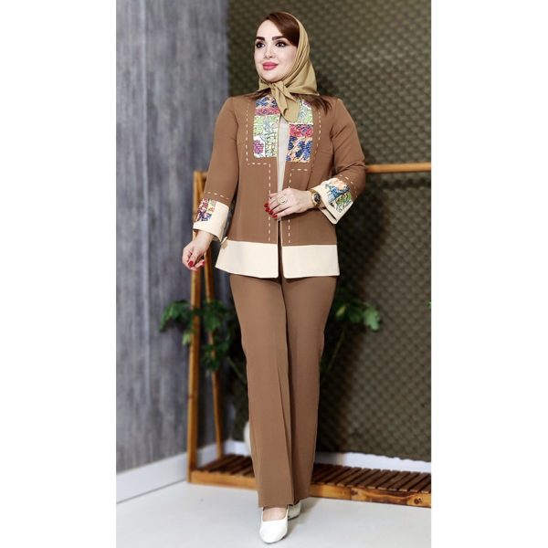 4130058-001-min ست کت شلوار کوک دوزی